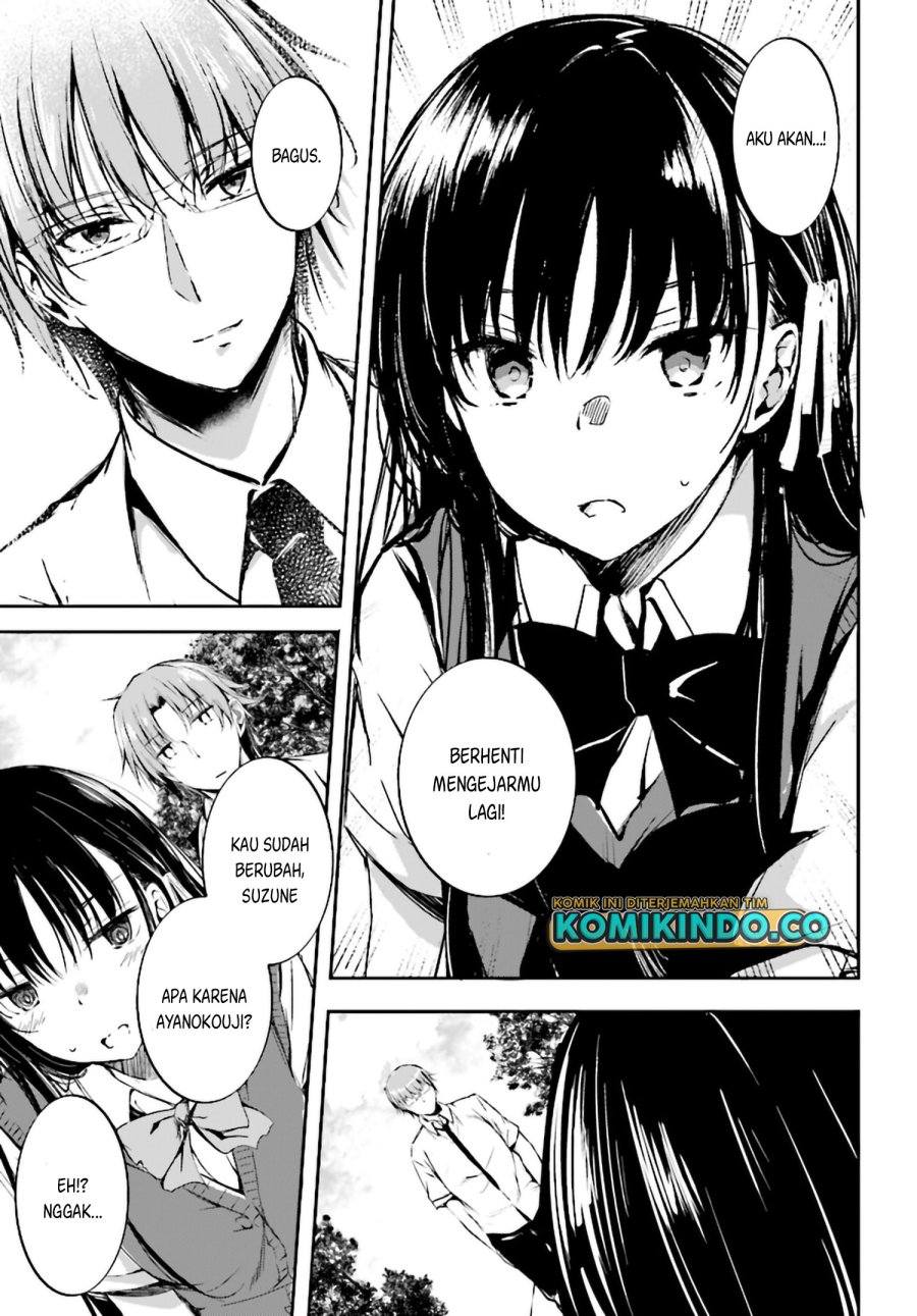 Youkoso Jitsuryoku Shijou Shugi no Kyoushitsu e Horikita Chapter 10 Gambar 19