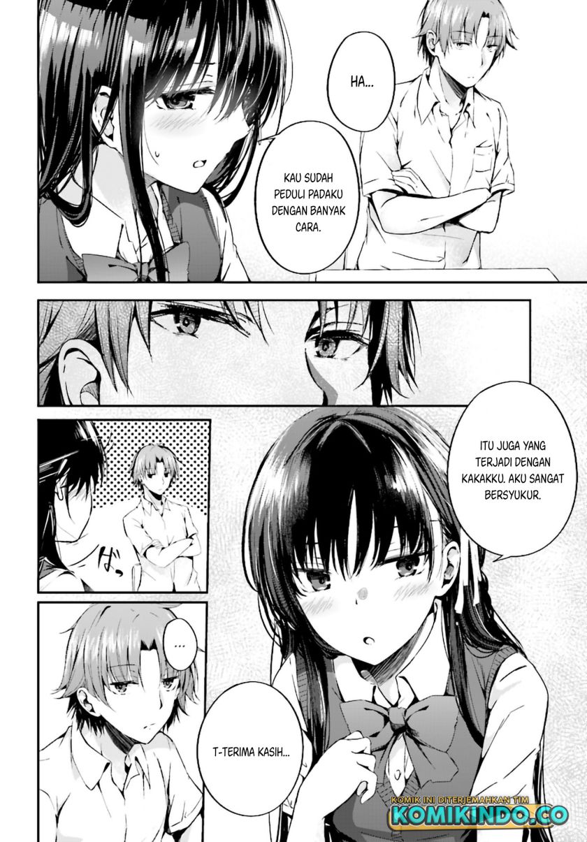 Youkoso Jitsuryoku Shijou Shugi no Kyoushitsu e Horikita Chapter 11 Gambar 5