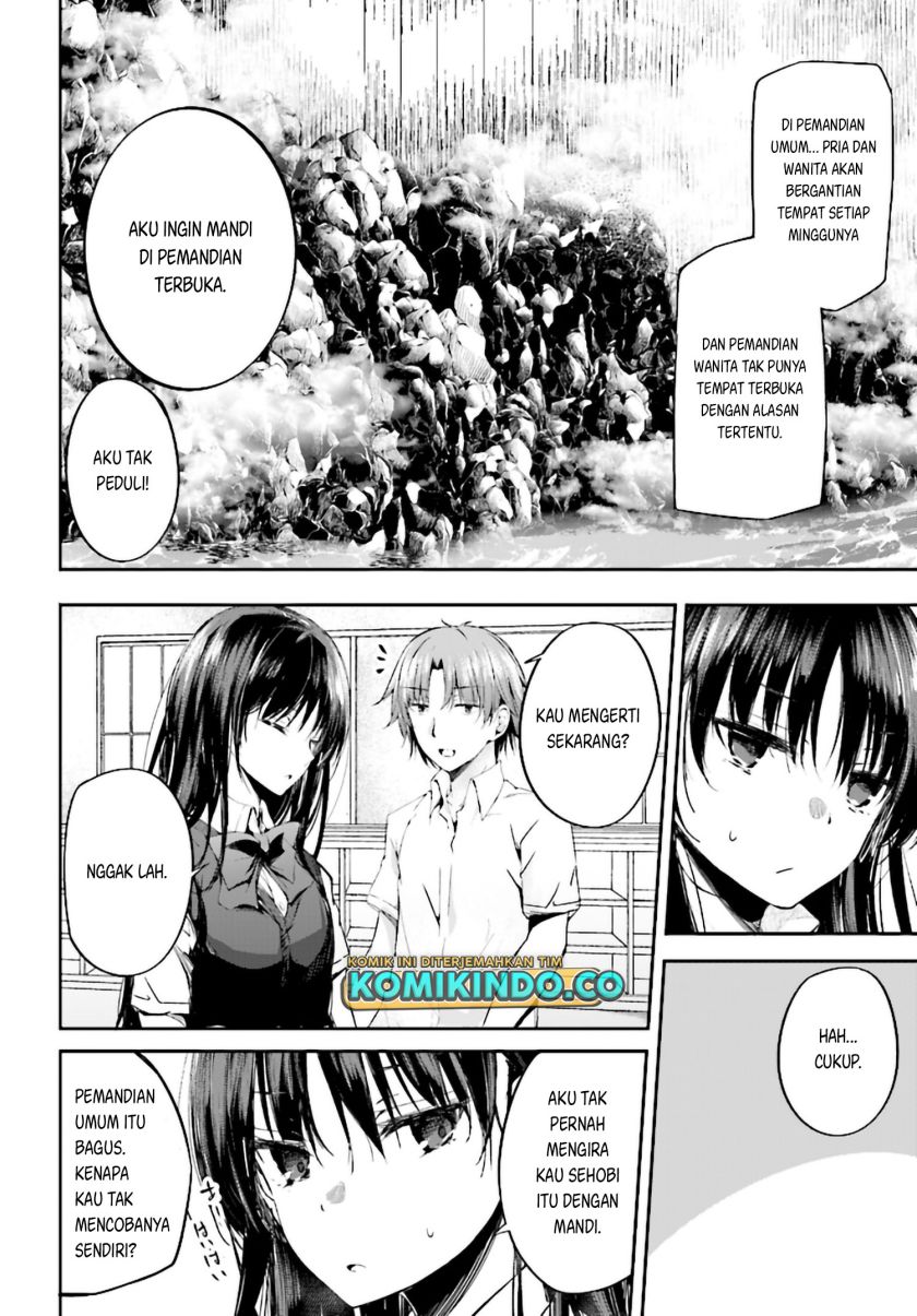 Youkoso Jitsuryoku Shijou Shugi no Kyoushitsu e Horikita Chapter 11 Gambar 11