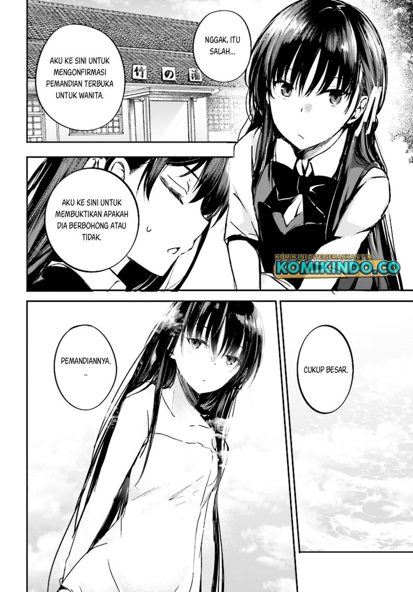 Youkoso Jitsuryoku Shijou Shugi no Kyoushitsu e Horikita Chapter 11 Gambar 17