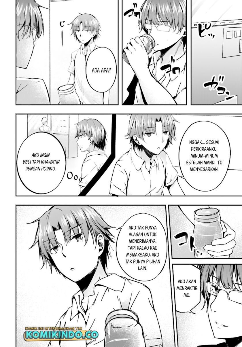 Youkoso Jitsuryoku Shijou Shugi no Kyoushitsu e Horikita Chapter 11 Gambar 19