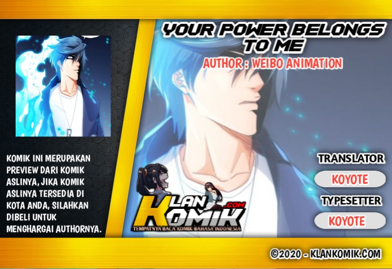 Your Powers Belongs To Me Chapter 01 Gambar 1