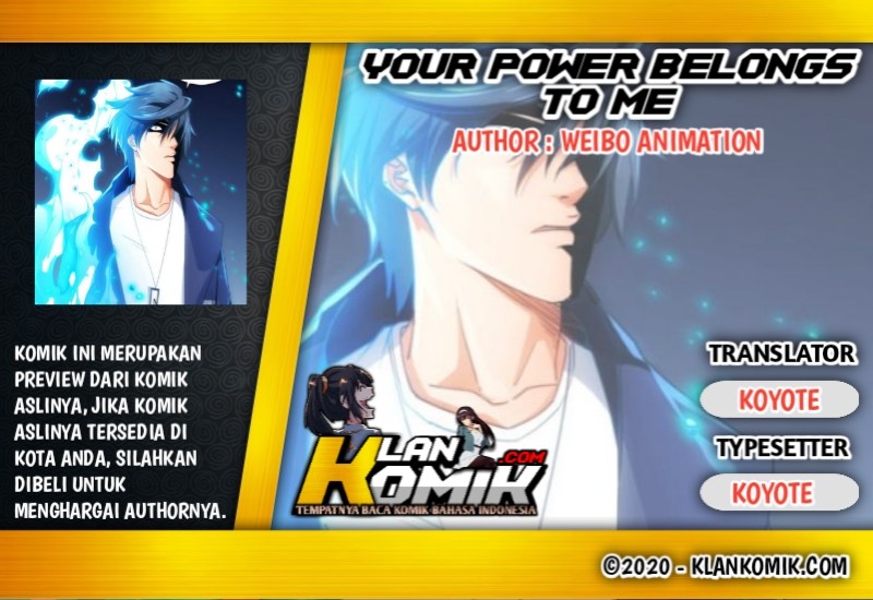 Your Powers Belongs To Me Chapter 03 Gambar 1