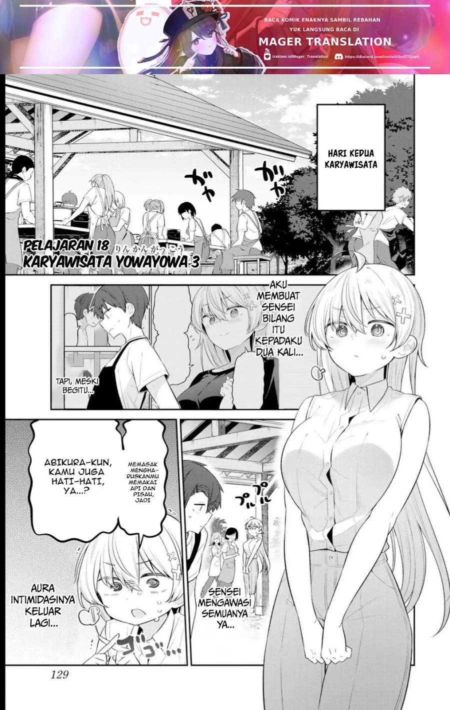 Yowa Yowa Sensei Chapter 18 Gambar 2