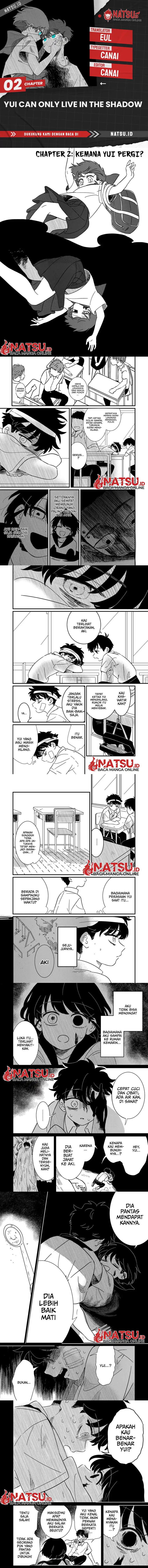 Yui Can Only Live In the Shadows Chapter 02 Gambar 1