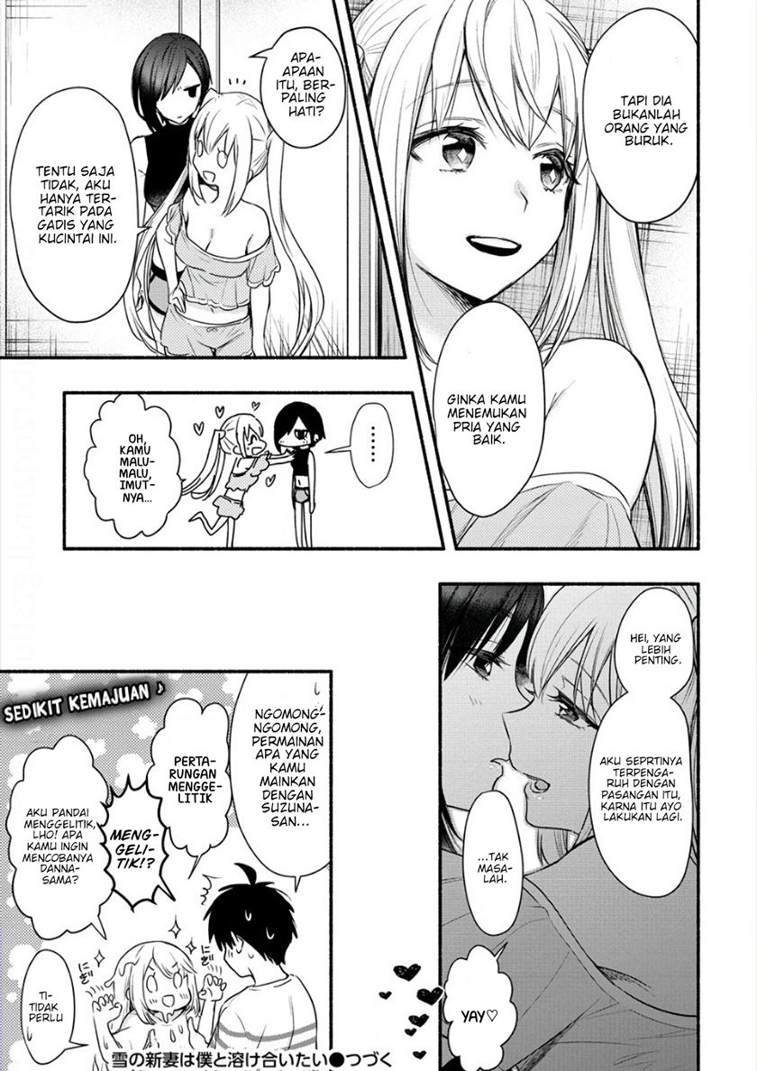 Yuki no Niiduma wa Boku to Tokeaitai Chapter 07 Gambar 26