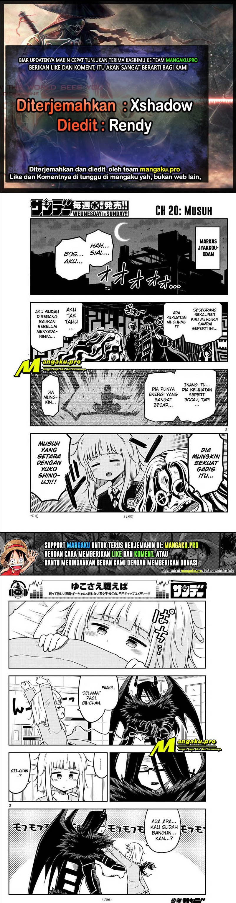 Yuko Sae Tatakaeba Chapter 20 Gambar 1