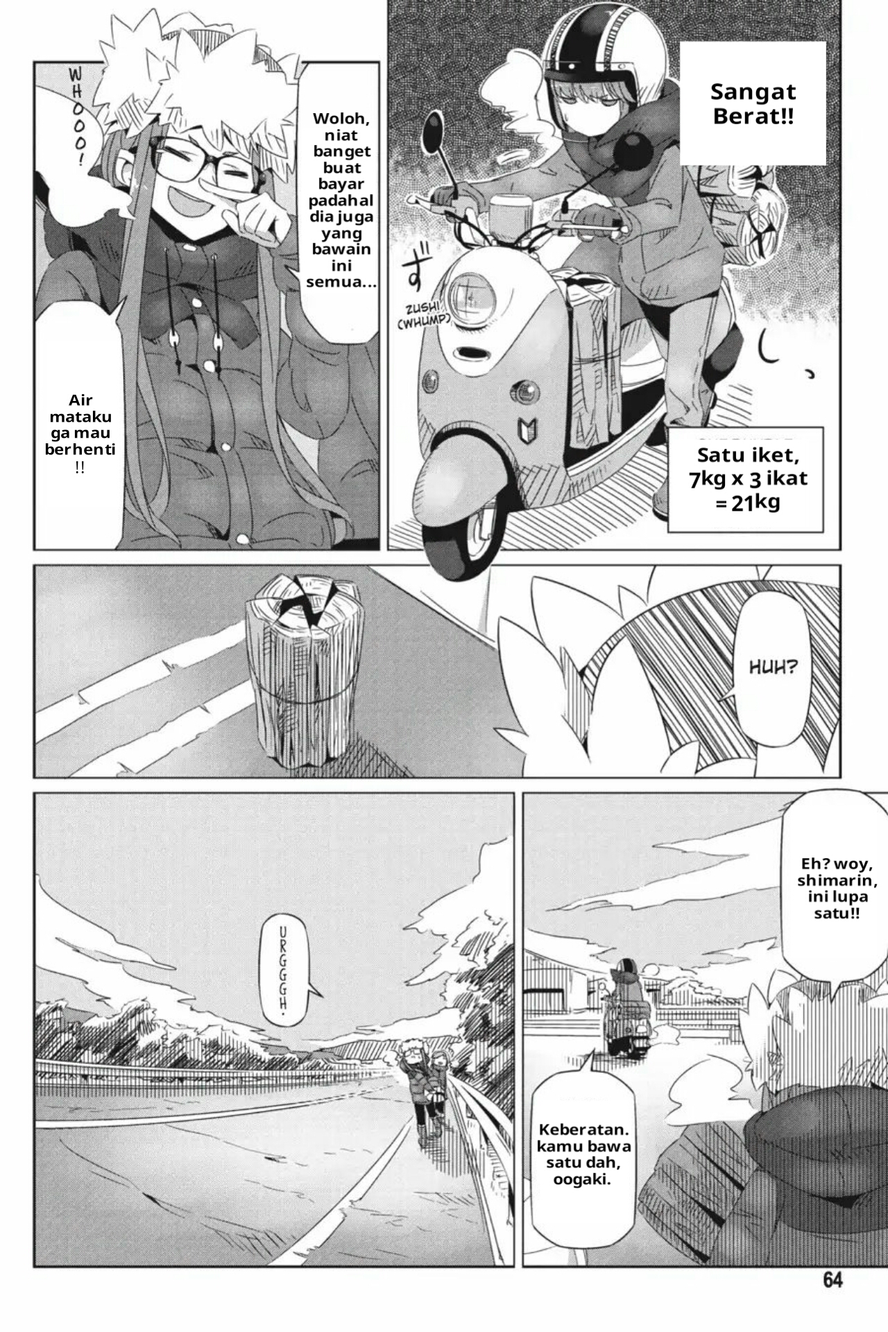 Yuru-Camp Chapter 21 Gambar 2