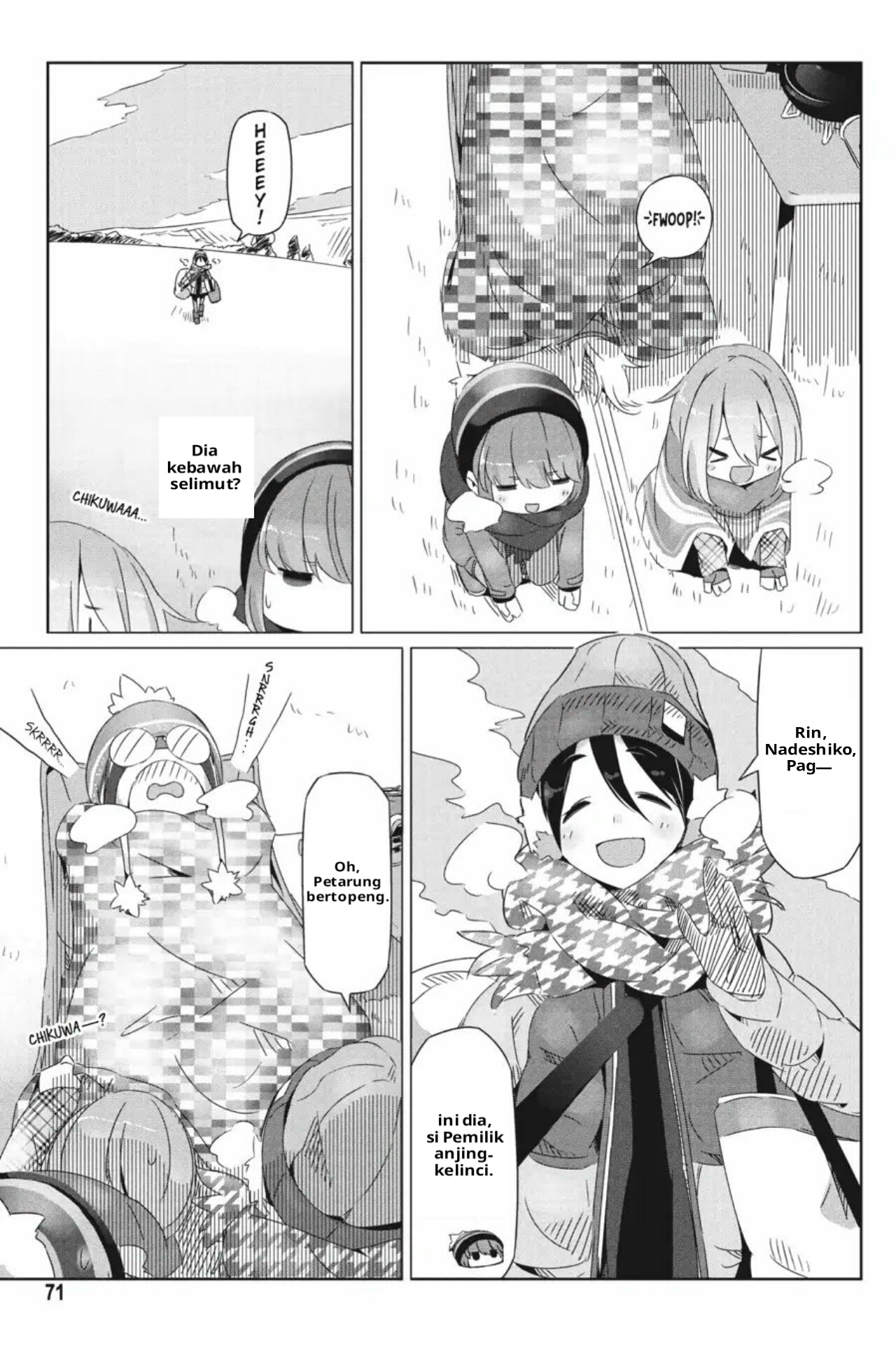 Yuru-Camp Chapter 21 Gambar 9