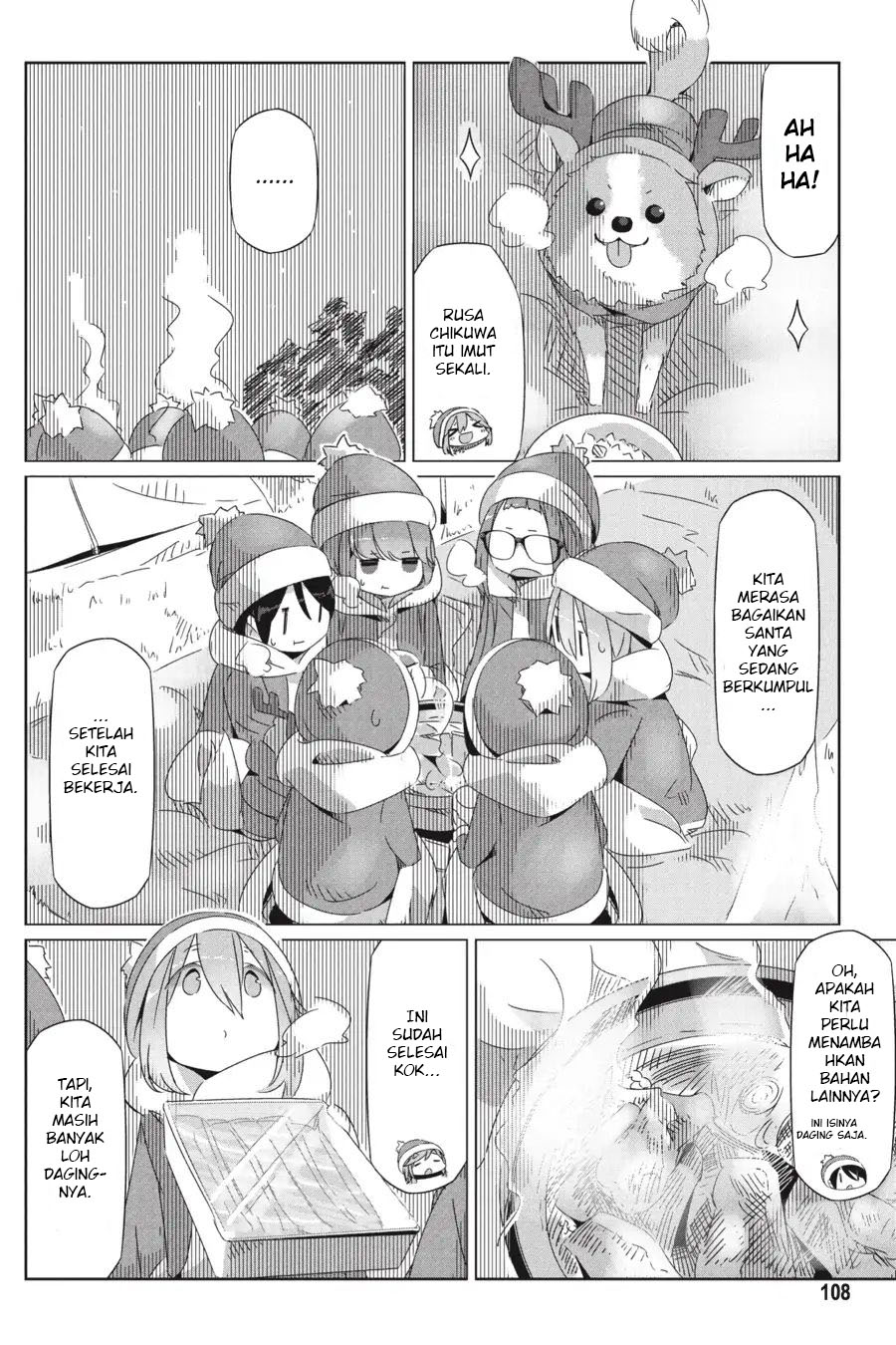 Yuru-Camp Chapter 22 Gambar 16