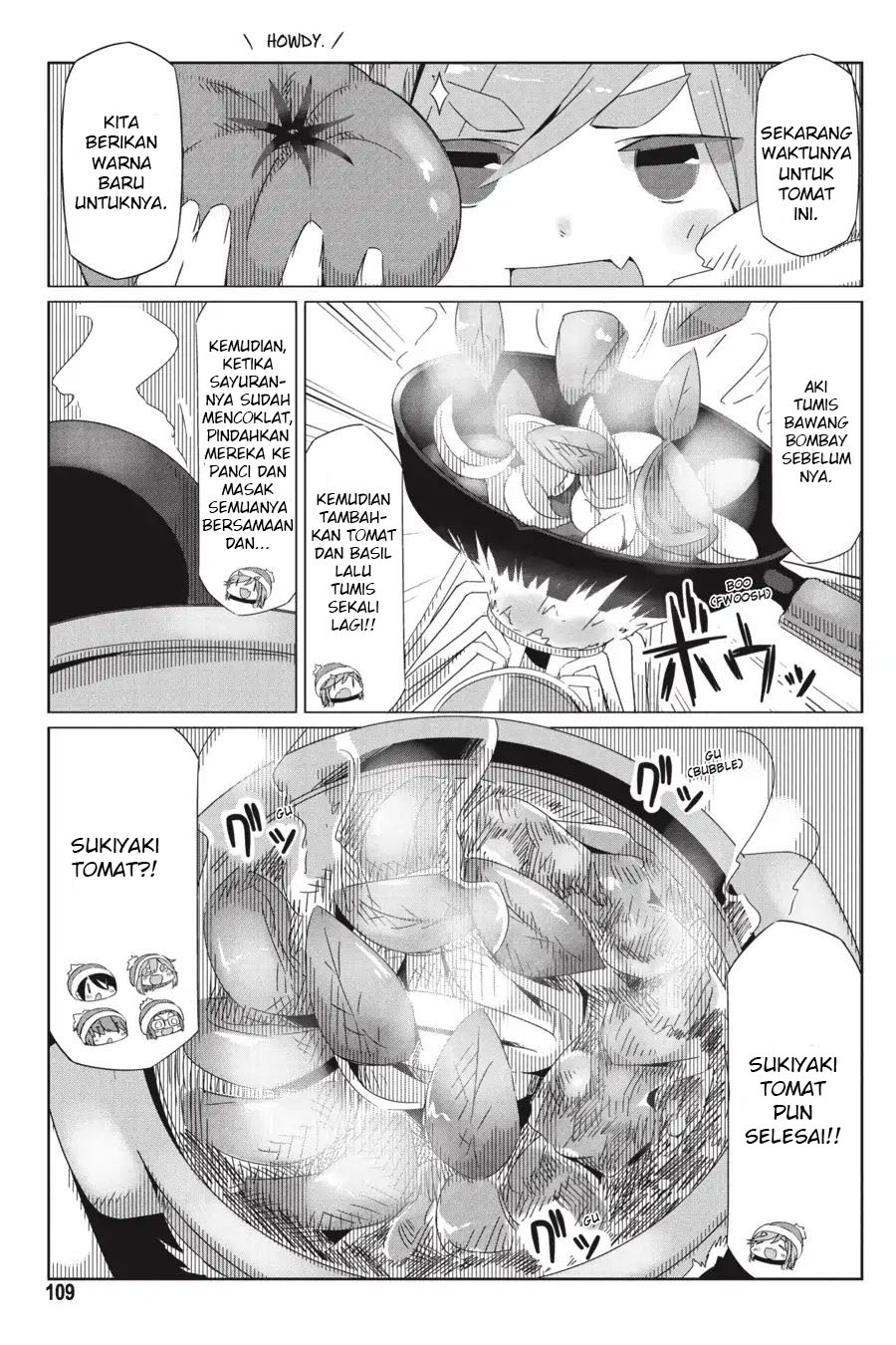 Yuru-Camp Chapter 22 Gambar 17