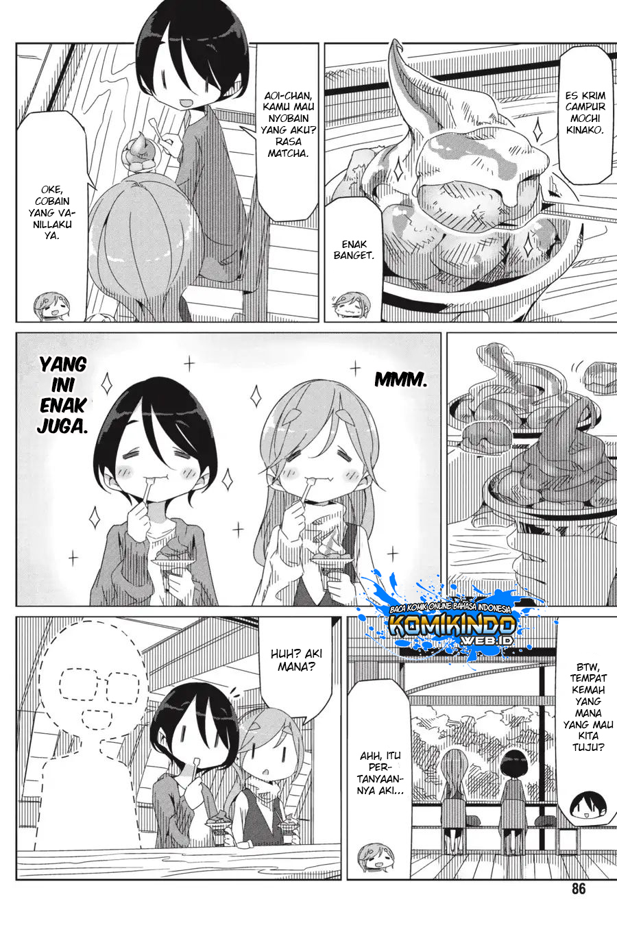 Yuru-Camp Chapter 32 Gambar 7