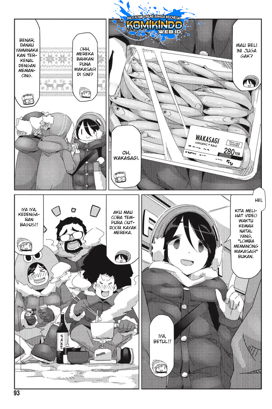Yuru-Camp Chapter 32 Gambar 14
