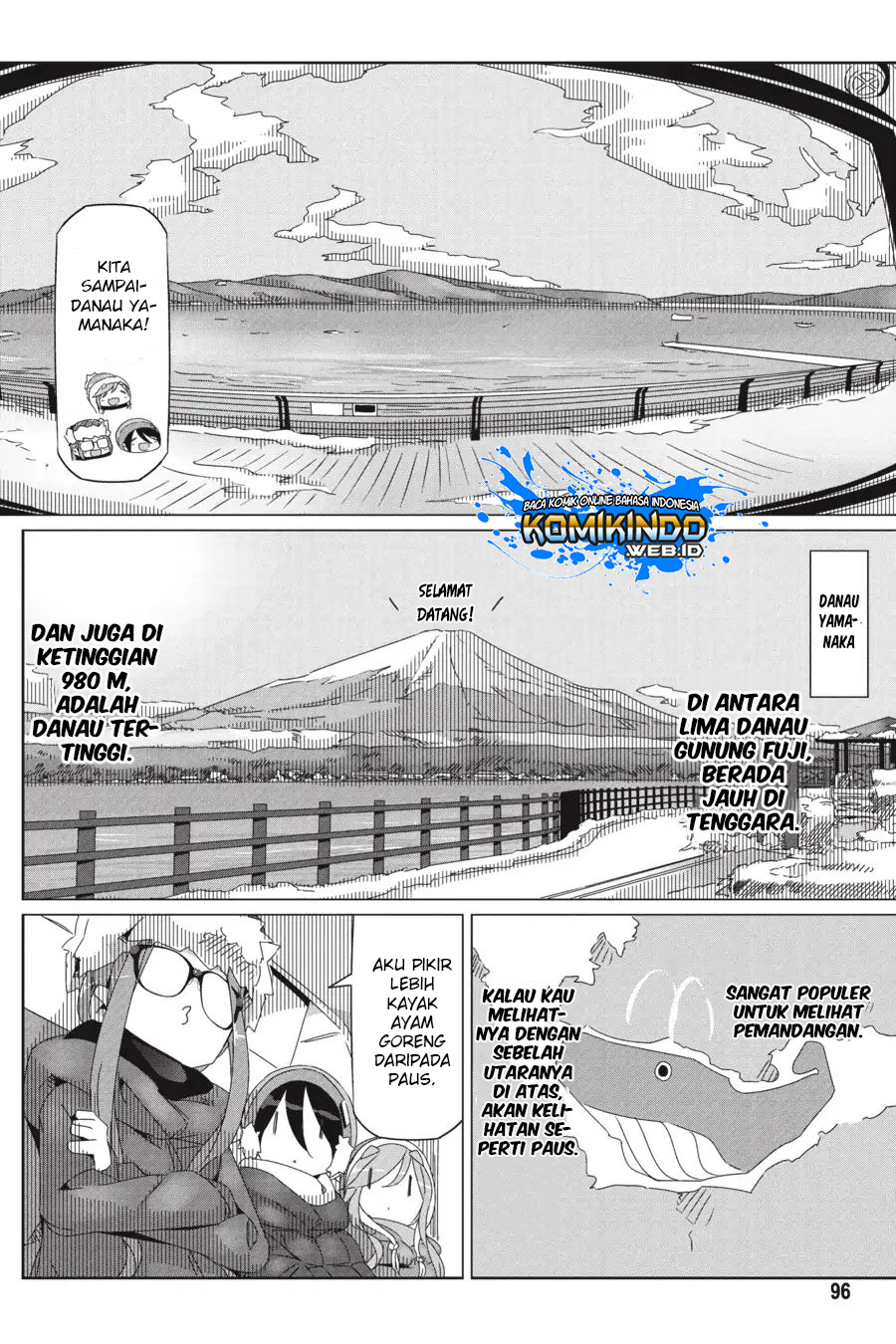 Yuru-Camp Chapter 32 Gambar 18