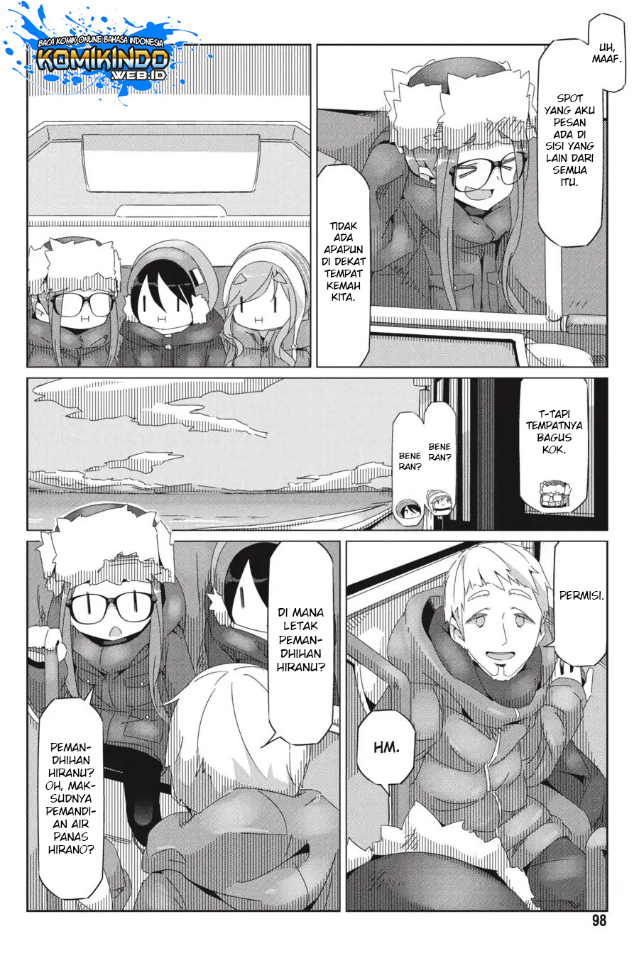 Yuru-Camp Chapter 32 Gambar 20