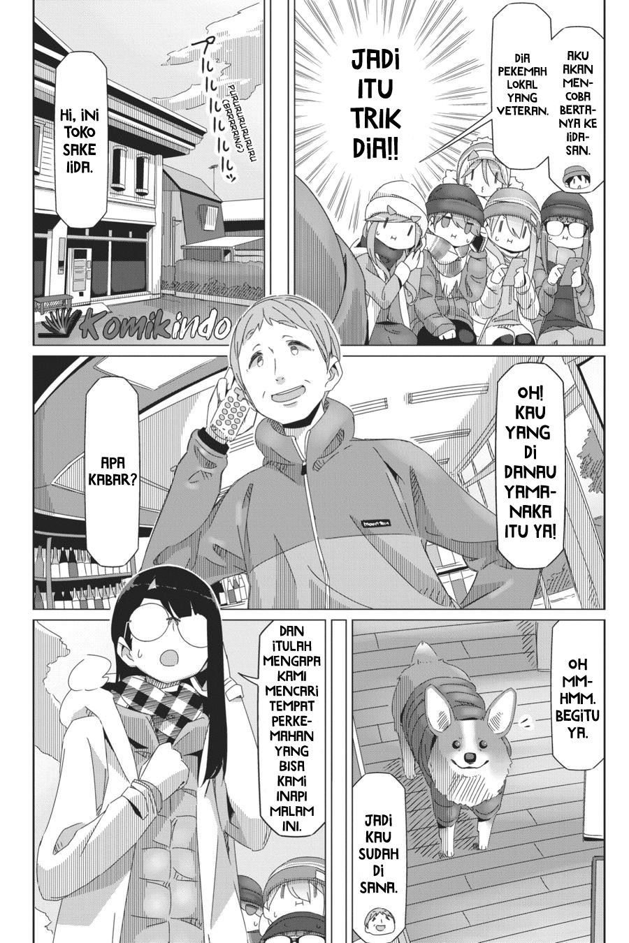 Yuru-Camp Chapter 45 Gambar 8