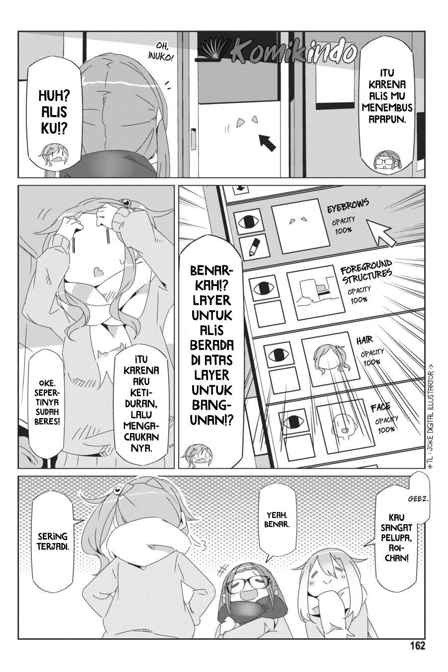 Yuru-Camp Chapter 46.5 Gambar 5