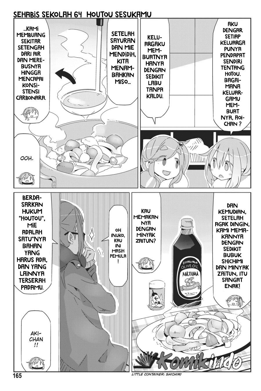 Yuru-Camp Chapter 46.5 Gambar 8