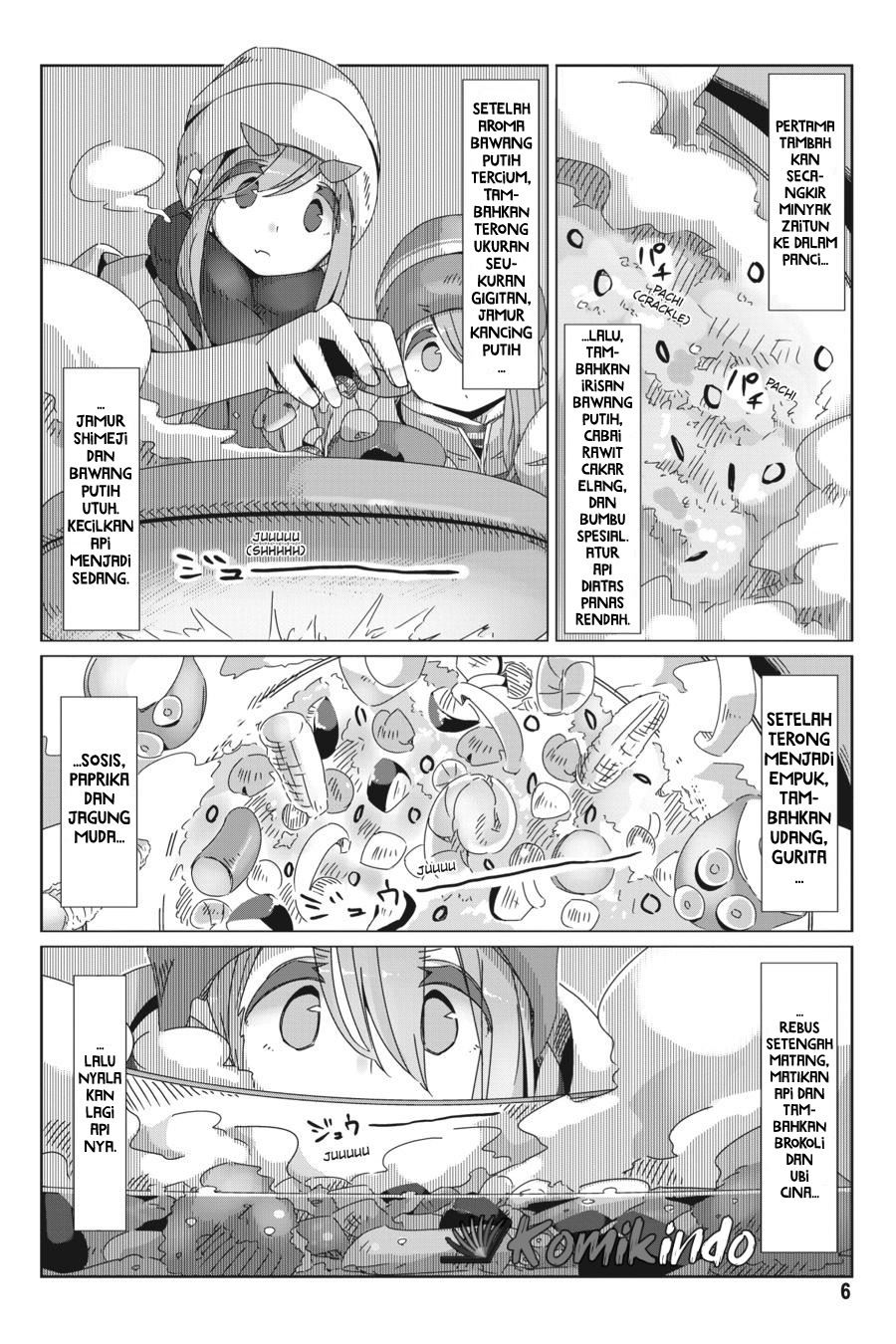 Yuru-Camp Chapter 47 Gambar 8