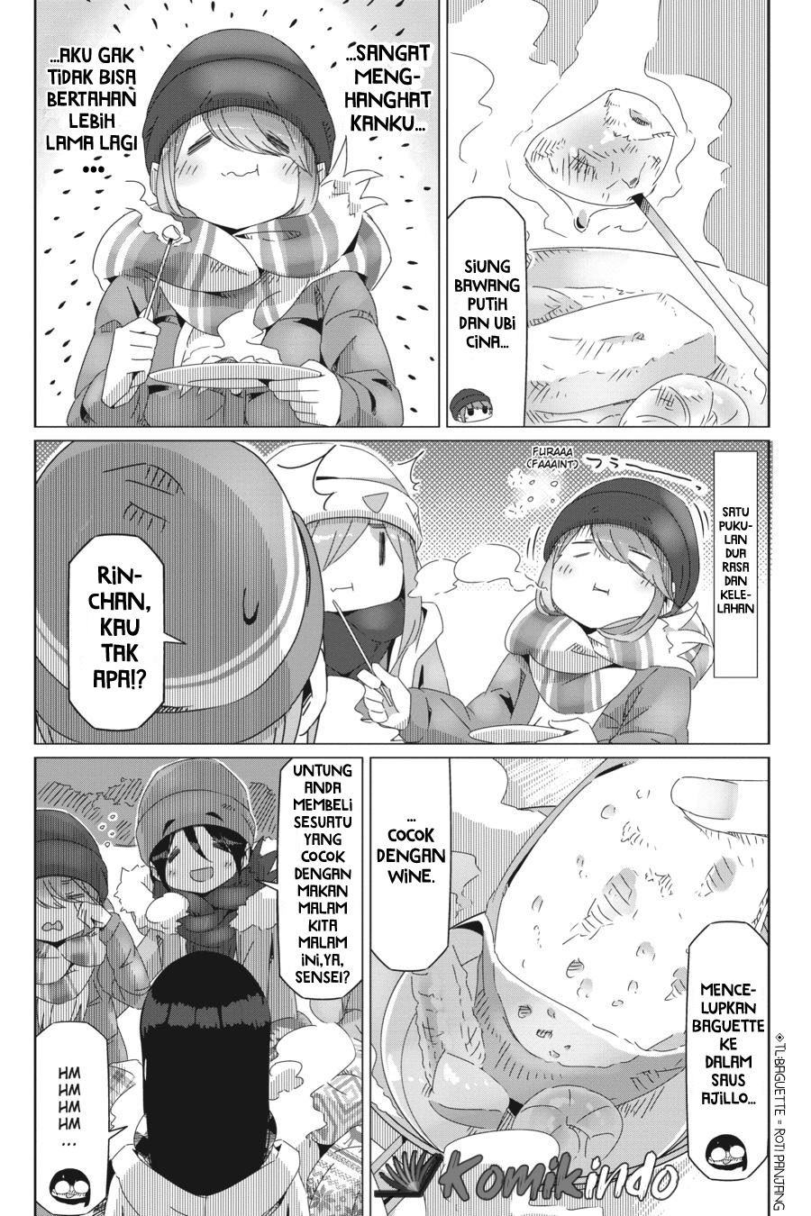 Yuru-Camp Chapter 47 Gambar 12