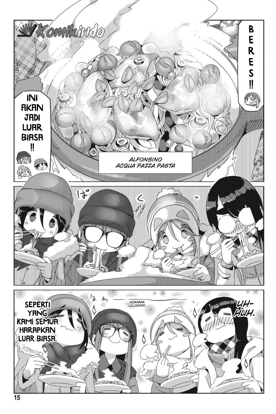 Yuru-Camp Chapter 47 Gambar 17
