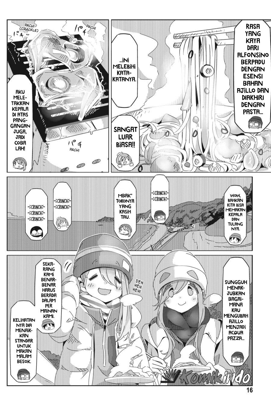 Yuru-Camp Chapter 47 Gambar 18
