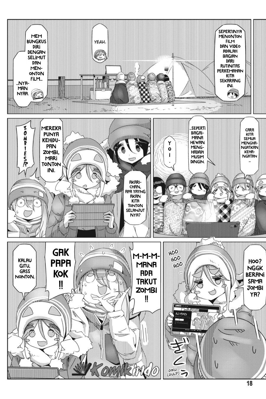 Yuru-Camp Chapter 47 Gambar 20
