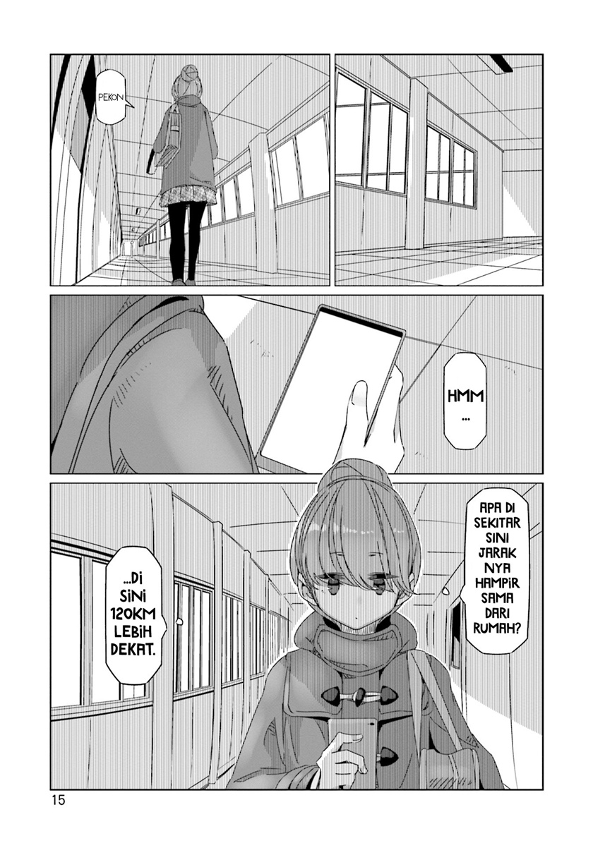 Yuru-Camp Chapter 53 Gambar 18