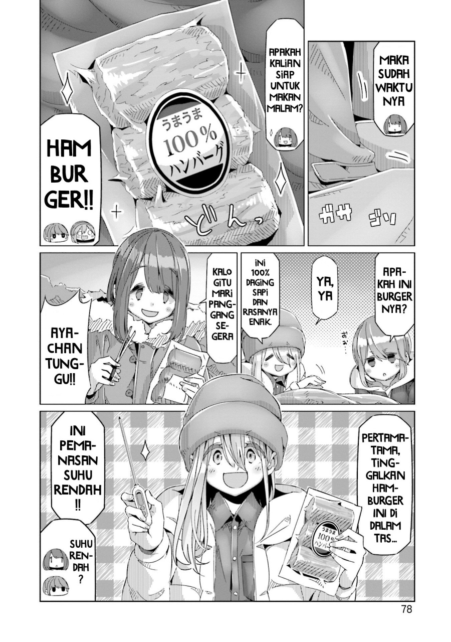 Yuru-Camp Chapter 60 Gambar 25