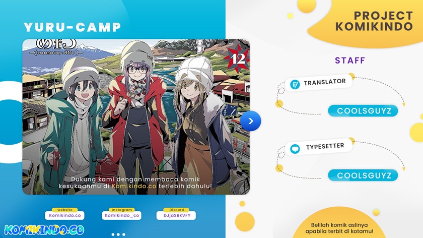 Yuru-Camp Chapter 61 Gambar 1
