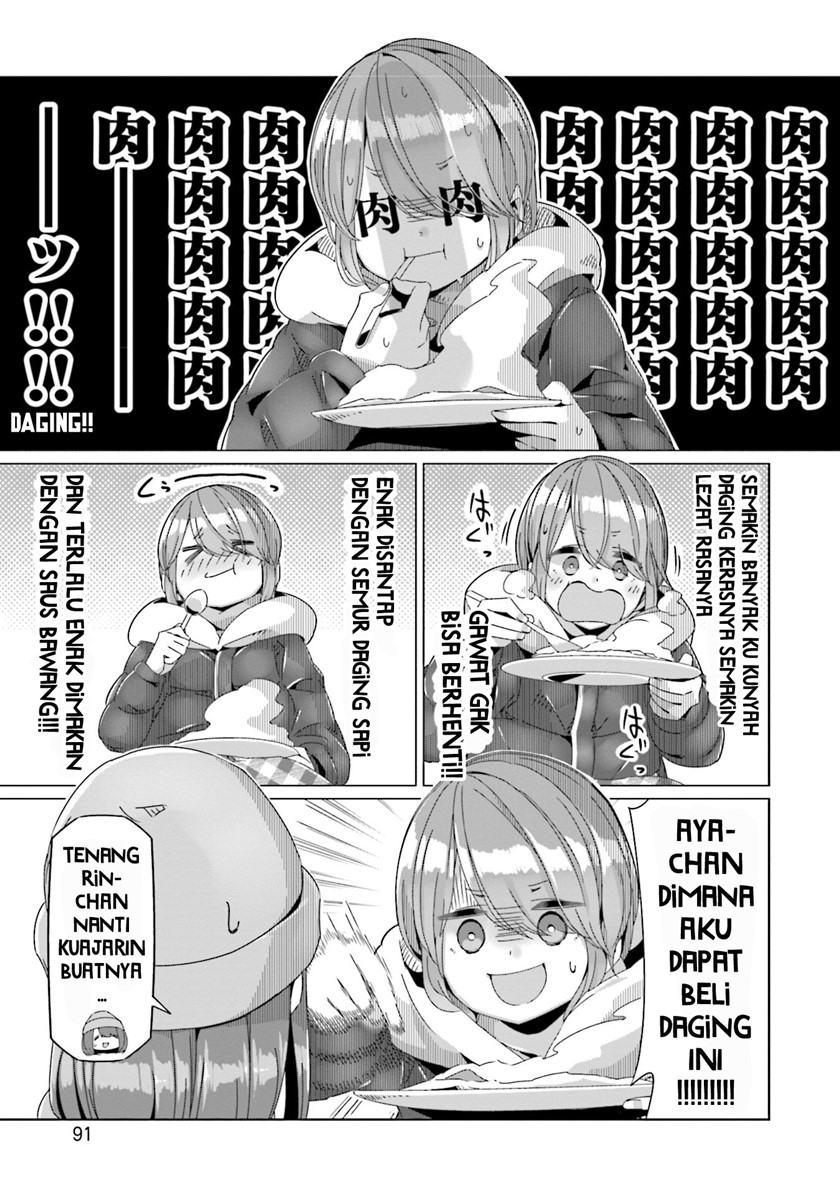 Yuru-Camp Chapter 61 Gambar 12