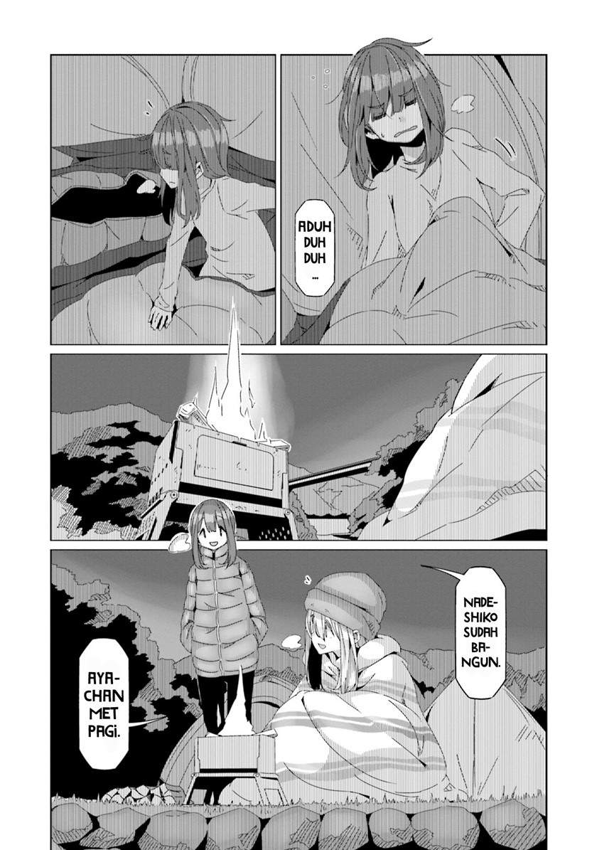 Yuru-Camp Chapter 61 Gambar 22