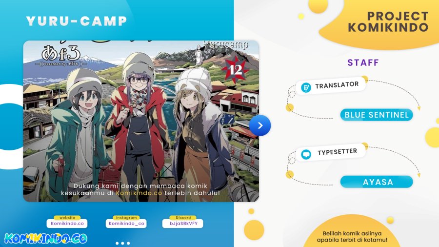 Yuru-Camp Chapter 64 Gambar 1
