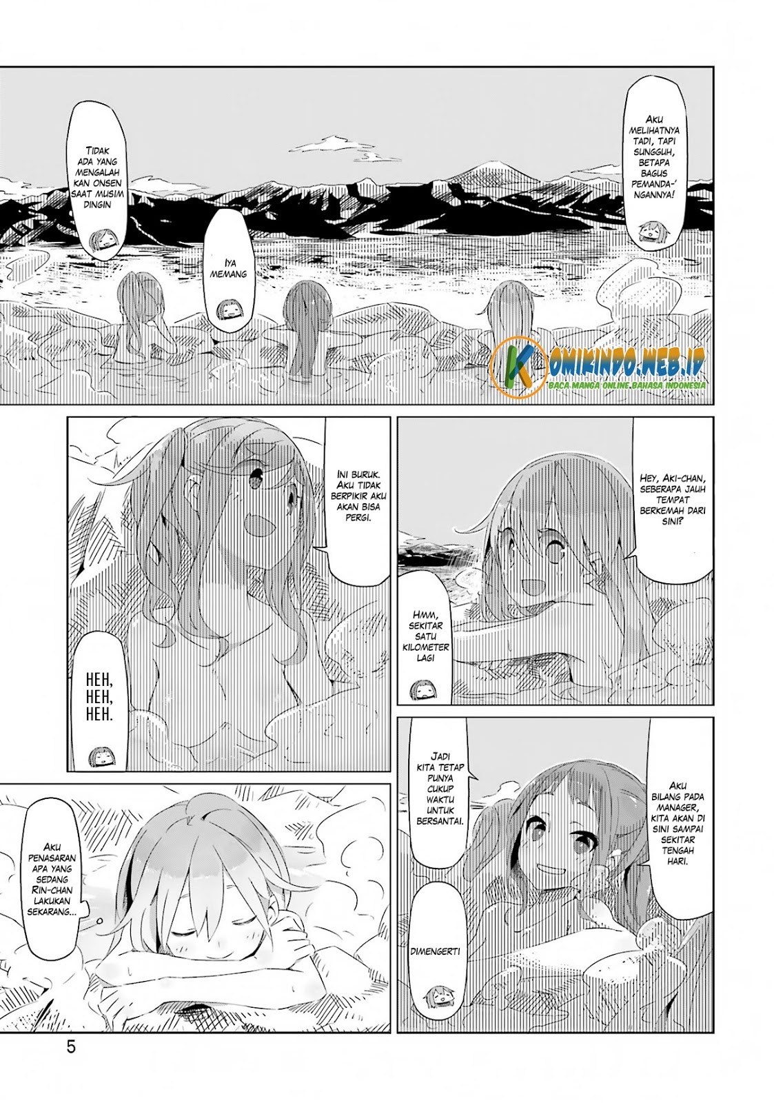 Yuru-Camp Chapter 07 Gambar 7