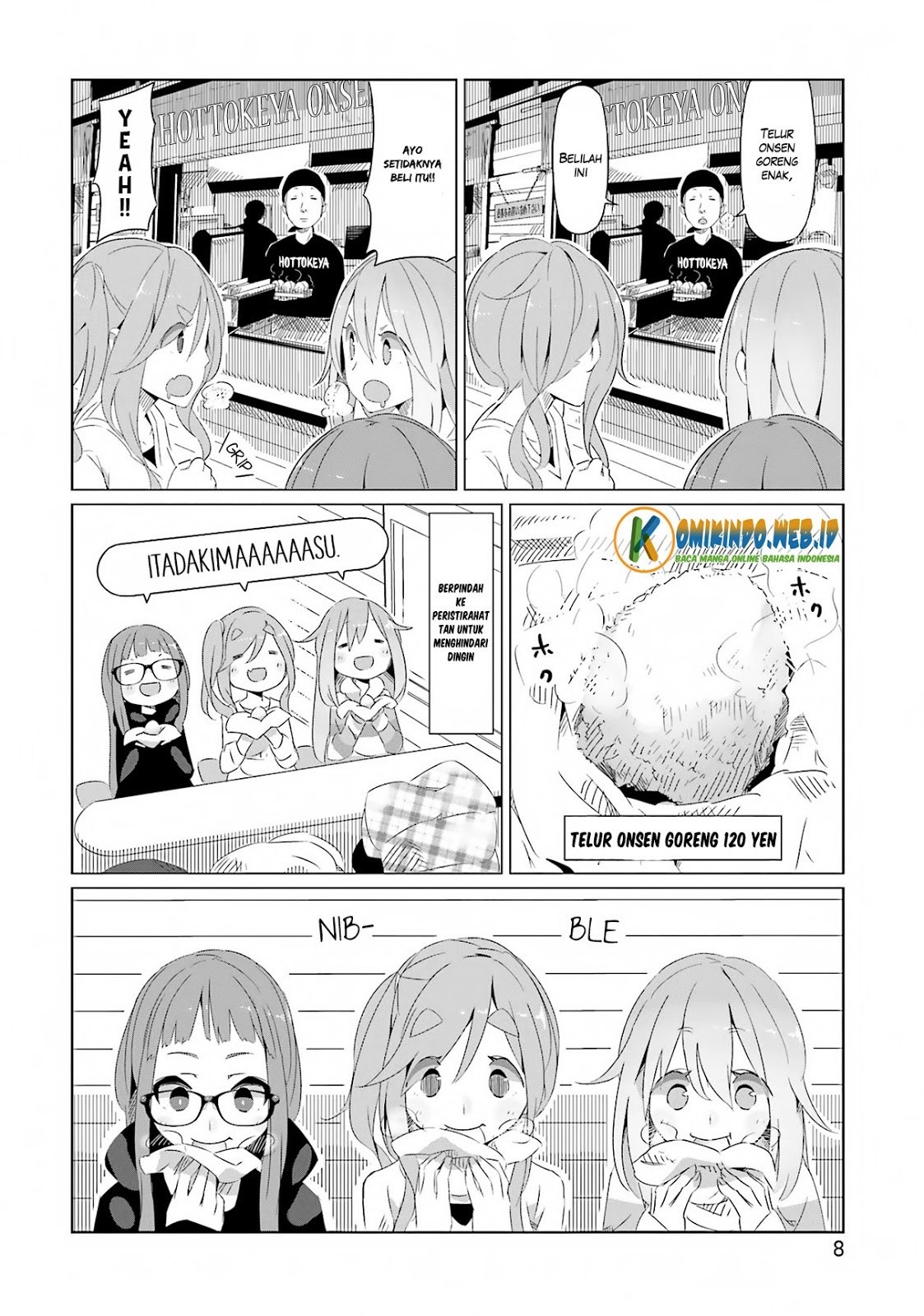 Yuru-Camp Chapter 07 Gambar 10