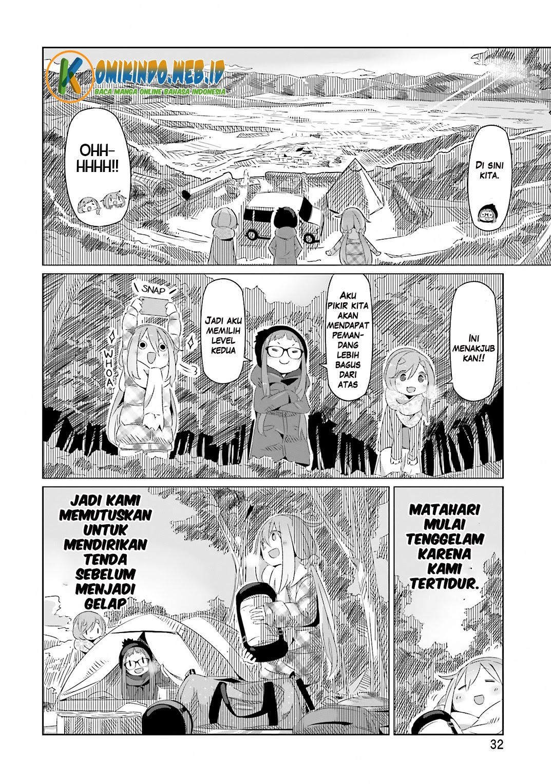 Yuru-Camp Chapter 08 Gambar 5