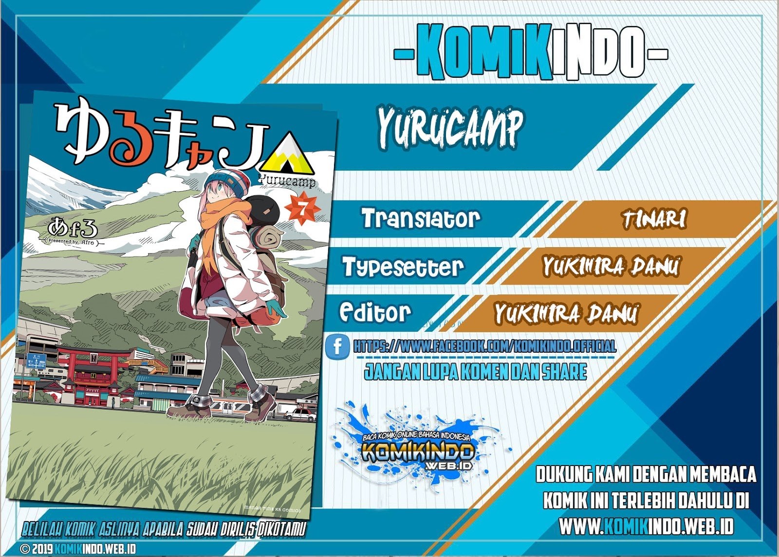 Yuru-Camp Chapter 14 Gambar 2