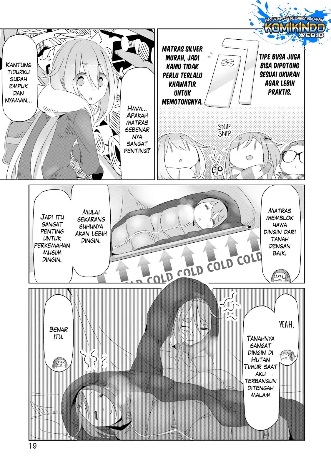 Yuru-Camp Chapter 14 Gambar 21