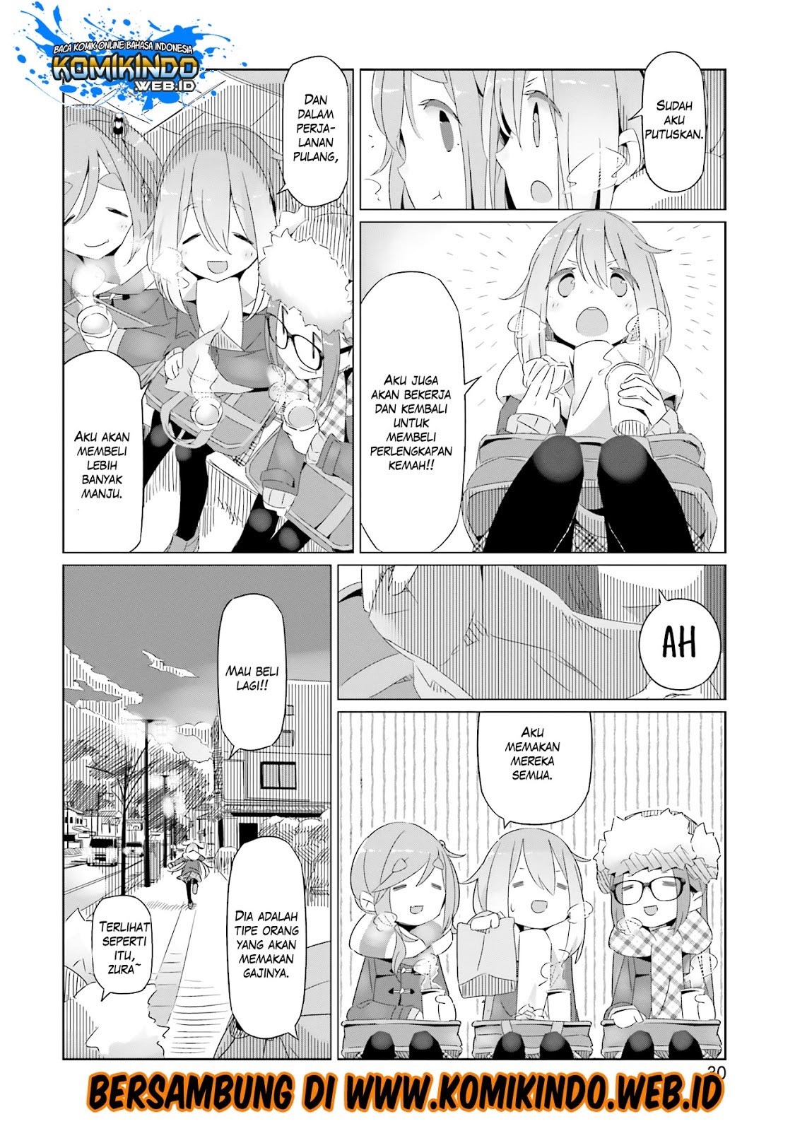 Yuru-Camp Chapter 14 Gambar 31