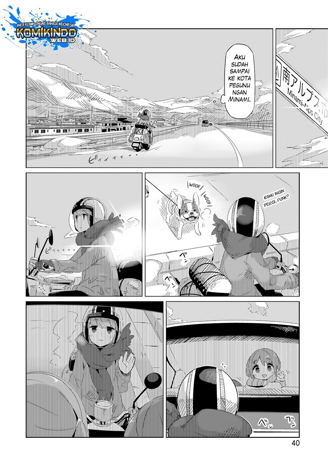 Yuru-Camp Chapter 15 Gambar 9