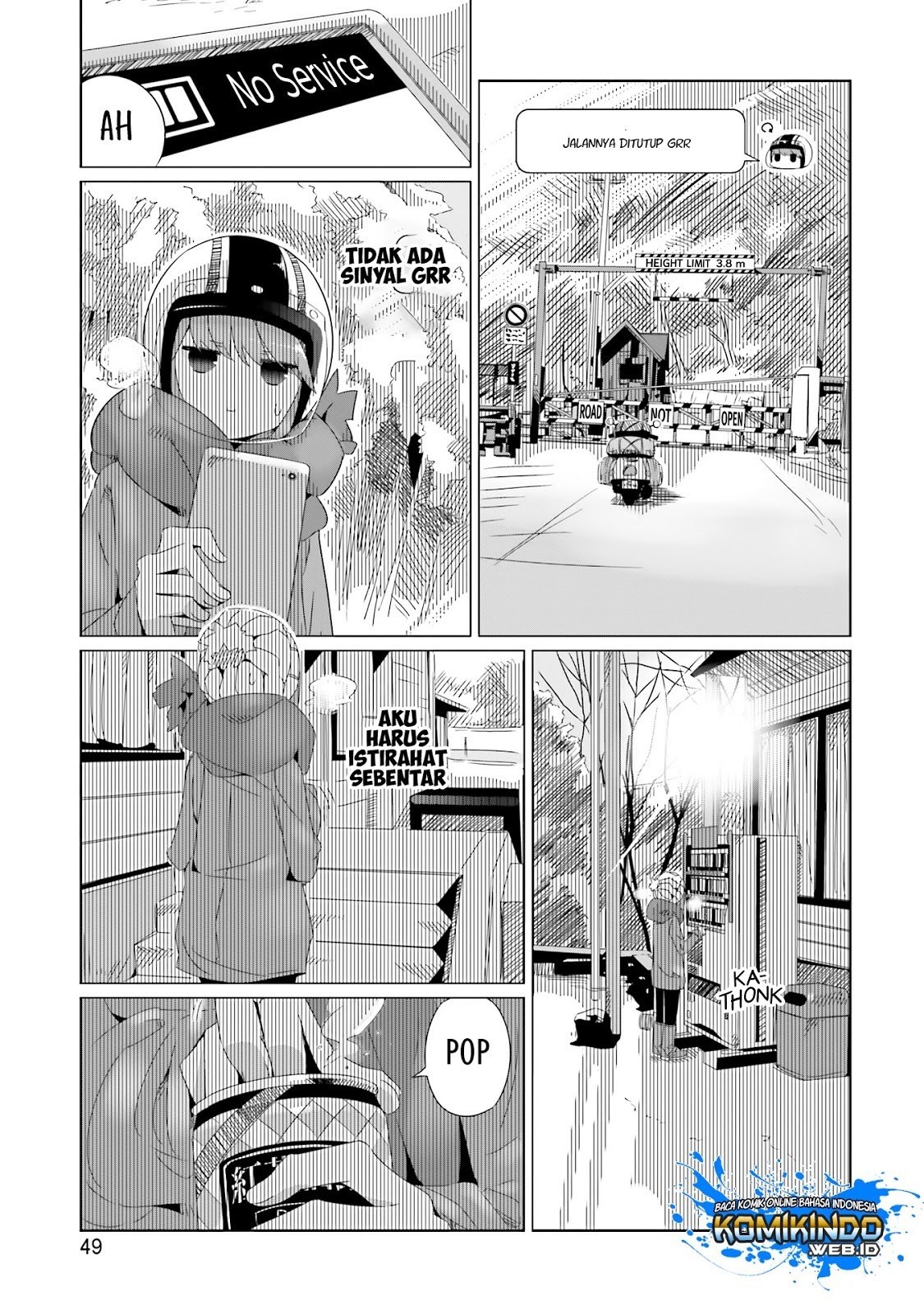 Yuru-Camp Chapter 15 Gambar 18