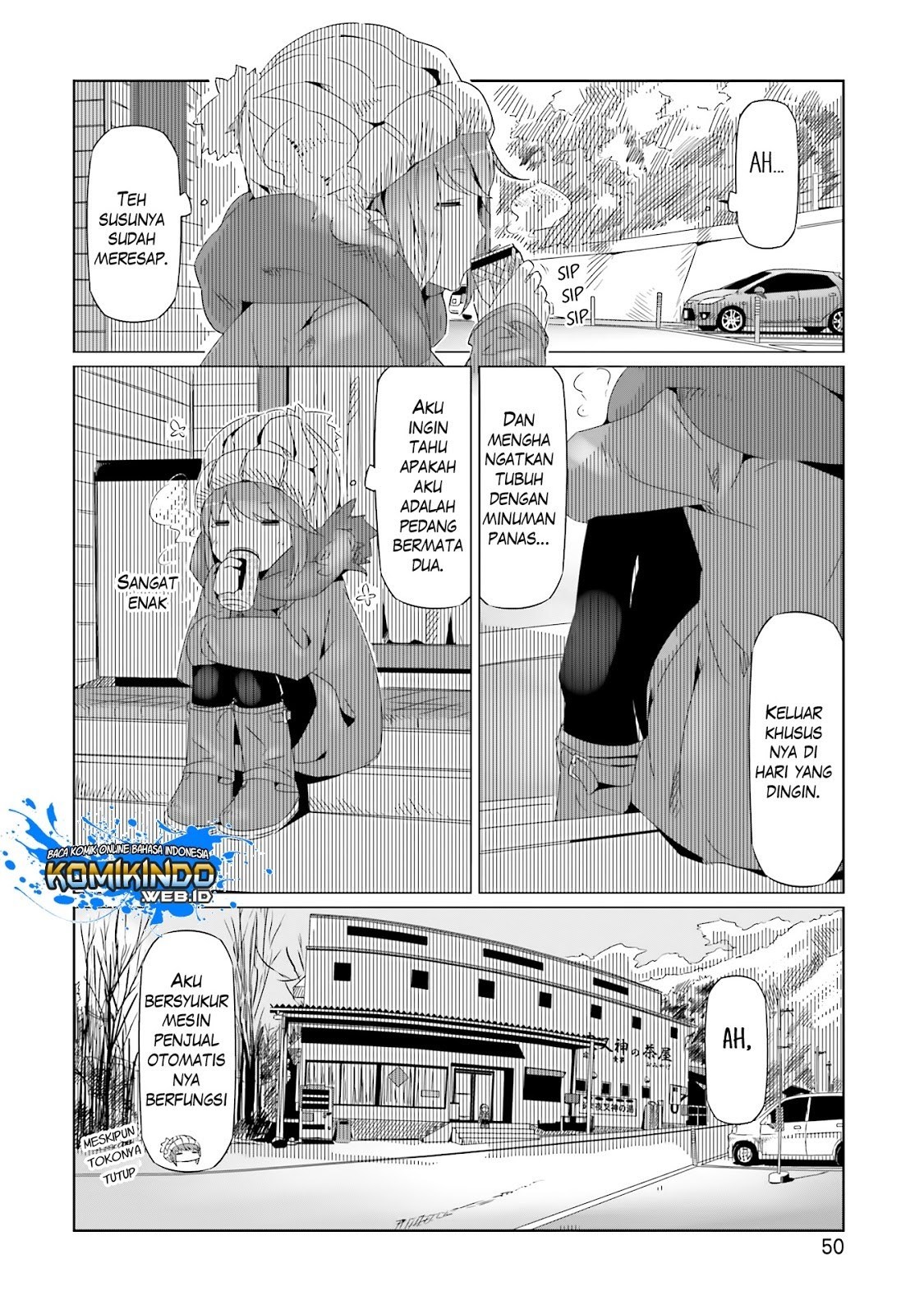 Yuru-Camp Chapter 15 Gambar 19