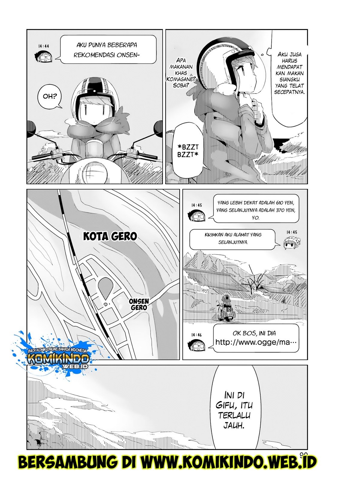 Yuru-Camp Chapter 16 Gambar 29