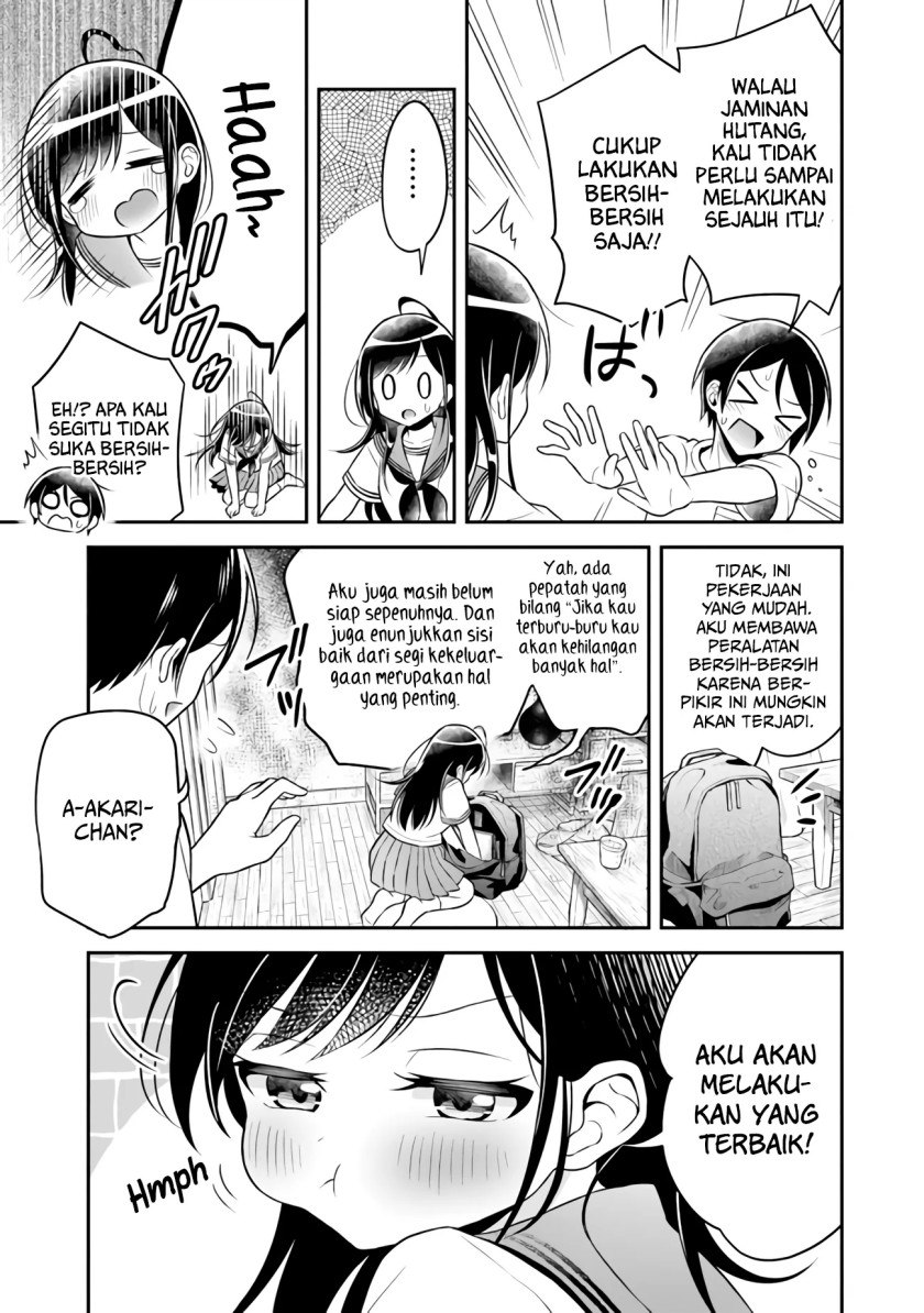 Yuujin ni 500 Yen Kashitara Shakkin no Kata ni Imouto wo Yokoshite Kita Nodakeredo, Ore wa Ittai Dou Sureba Iindarou Chapter 01 Gambar 15