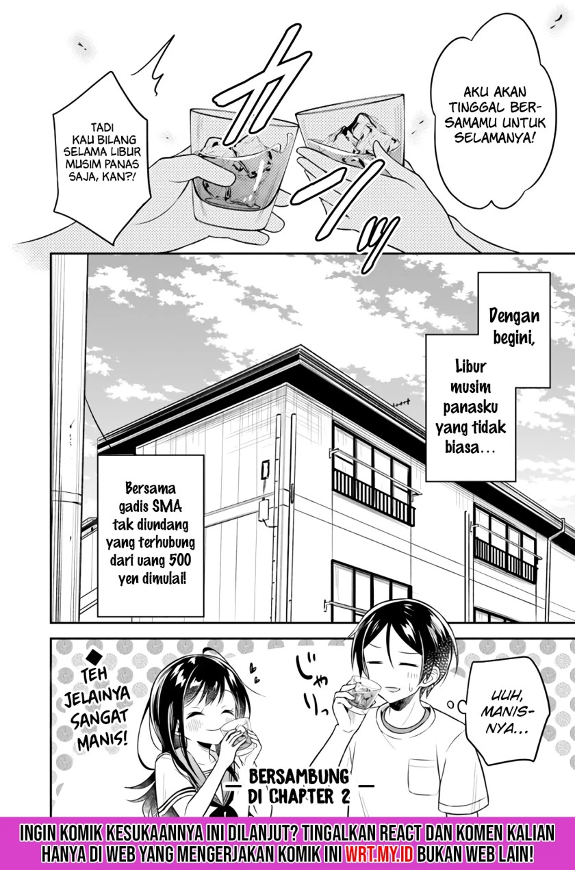 Yuujin ni 500 Yen Kashitara Shakkin no Kata ni Imouto wo Yokoshite Kita Nodakeredo, Ore wa Ittai Dou Sureba Iindarou Chapter 01 Gambar 33