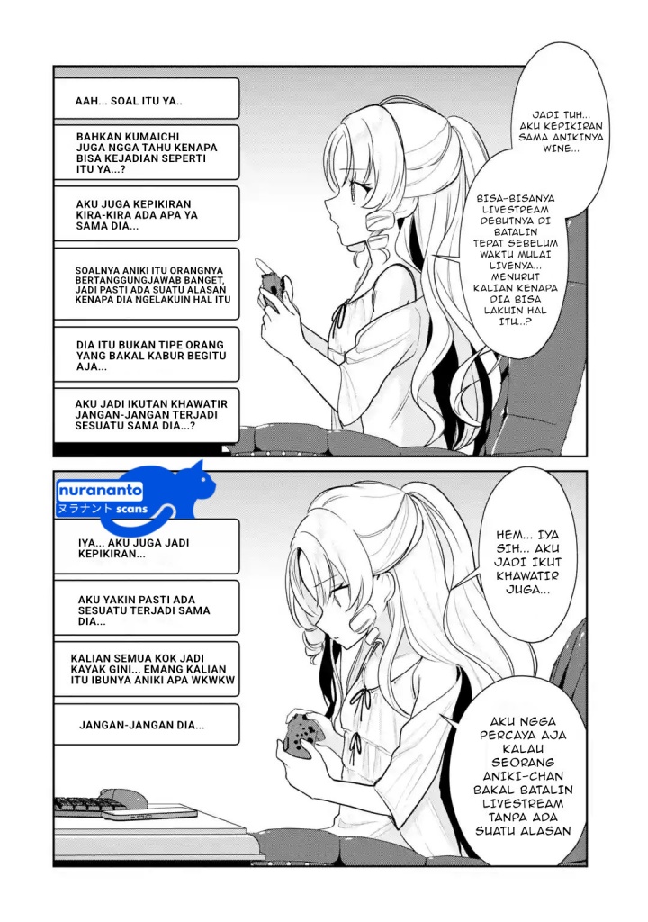 Yuumei VTuber no Ani Dakedo Nazeka Ore ga Yuumei ni Natteita Chapter 13.1 Gambar 3