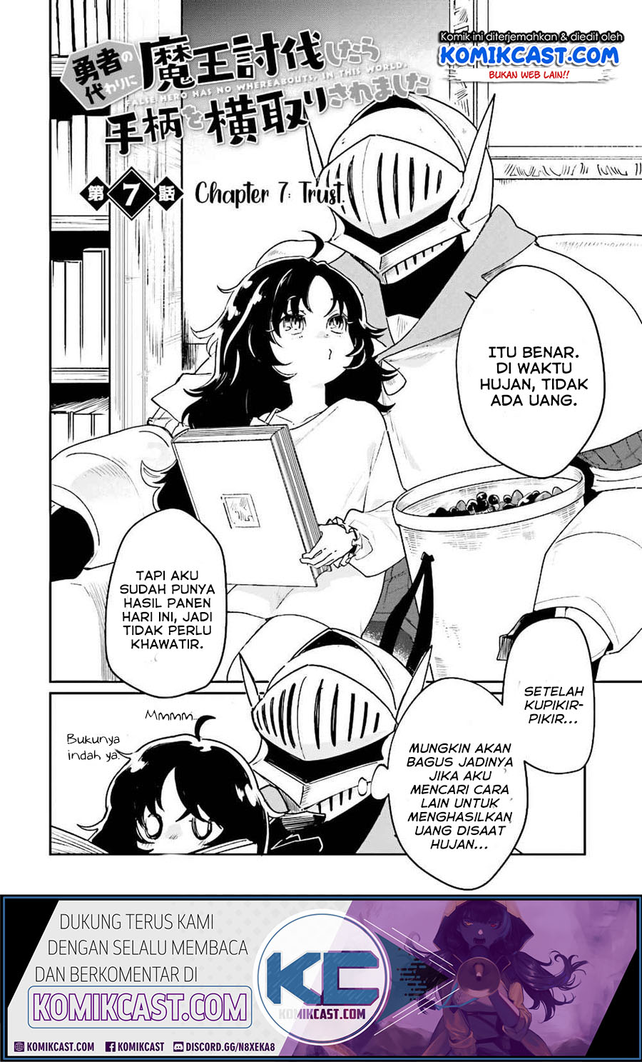 Yuusha no Kawari ni Maou Toubatsu Shitara Tegara wo Yokodoroi Saremashita Chapter 07.1 Gambar 3