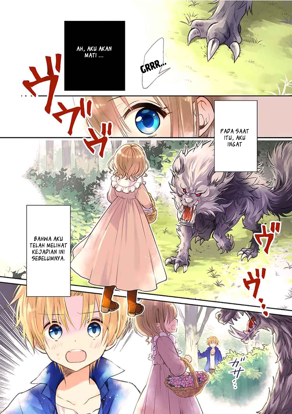 Yuusha-sama no Osananajimi to iu Shokugyou no Make Heroine ni Tensei shita no de, Chougoushi ni Job Change shimasu. Chapter 01 Gambar 1
