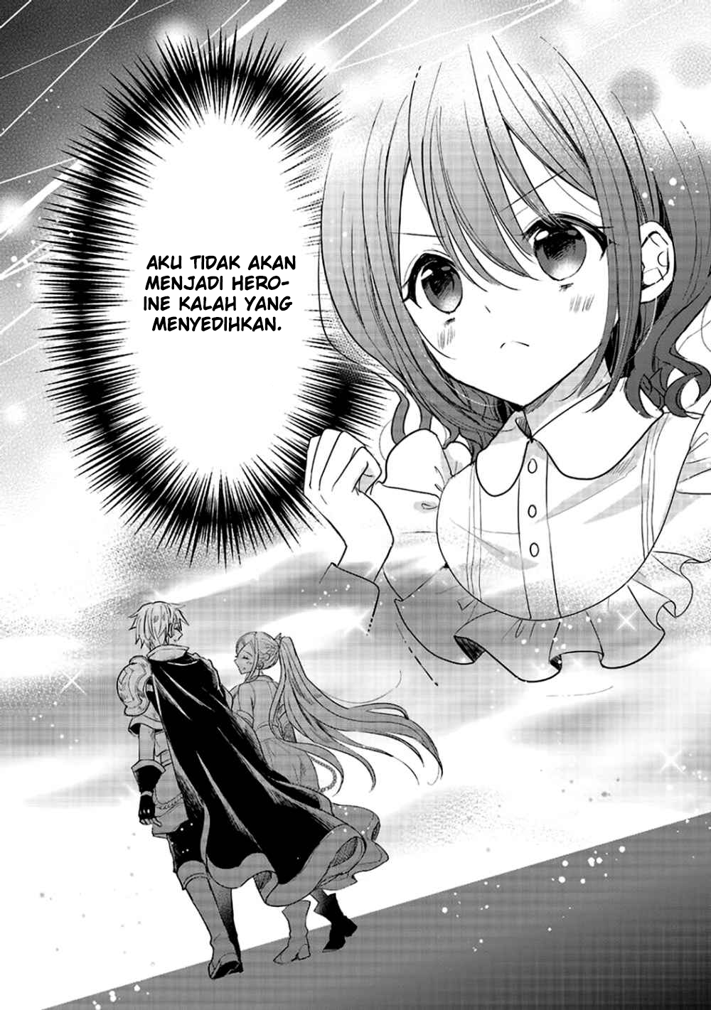 Yuusha-sama no Osananajimi to iu Shokugyou no Make Heroine ni Tensei shita no de, Chougoushi ni Job Change shimasu. Chapter 01 Gambar 36