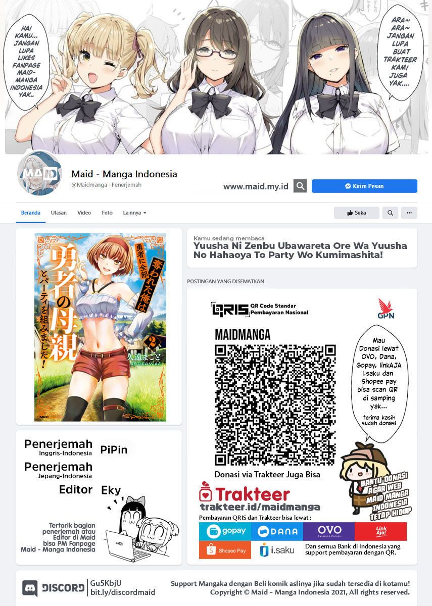 Yuusha ni Zenbu Ubawareta Ore wa Yuusha no Hahaoya to Party wo Kumimashita! Chapter 11 Gambar 2